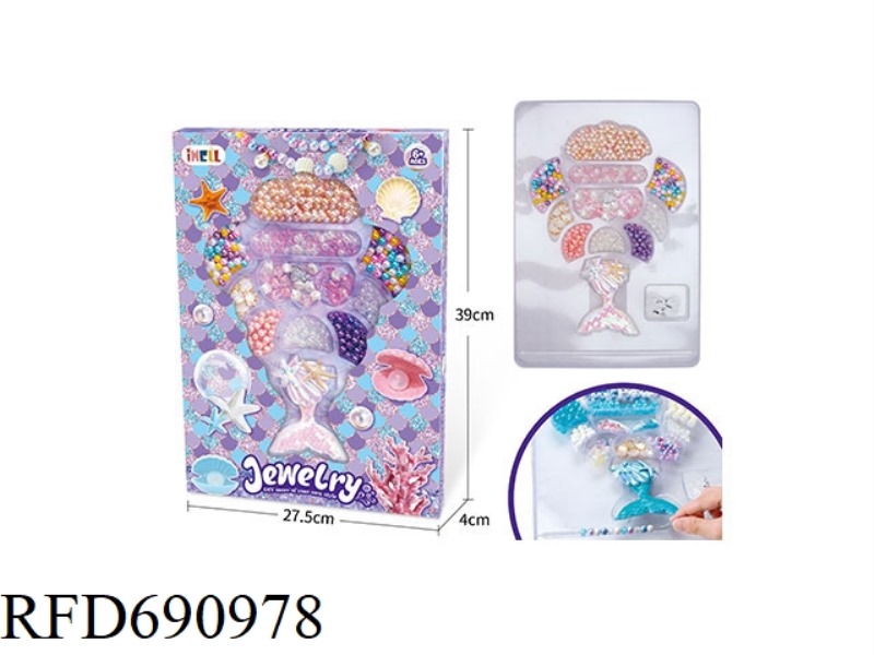 MERMAID DIY CREATIVE BEADS (WHITE)