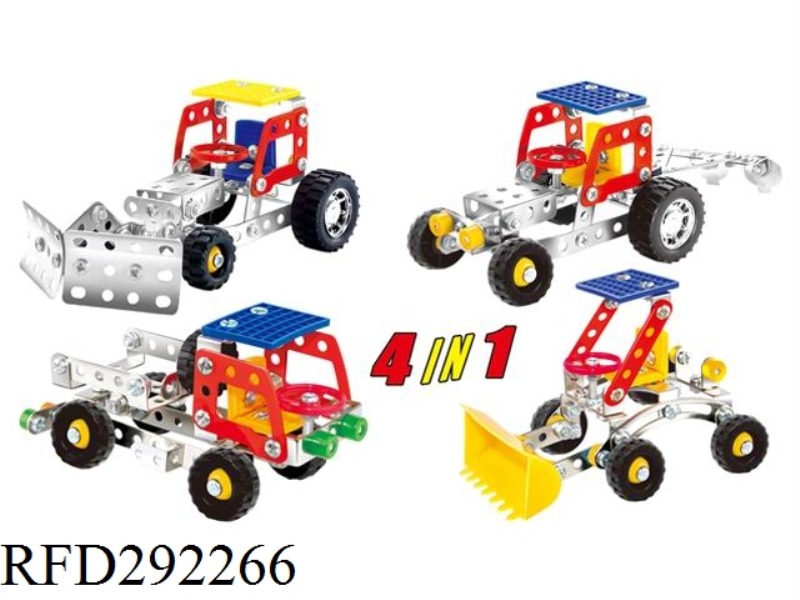 DIY SHOP TRUCK(4 IN 1)413PCS