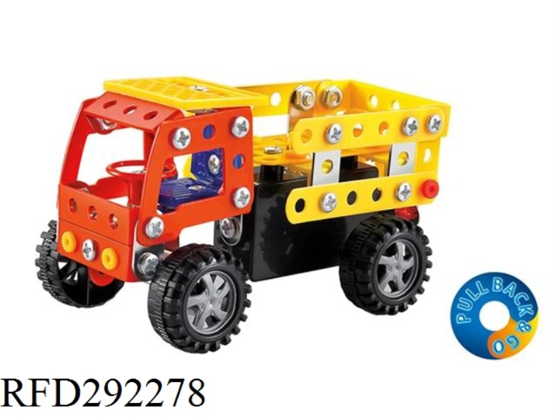 DIY PULL BACK DUMPER 122PCS