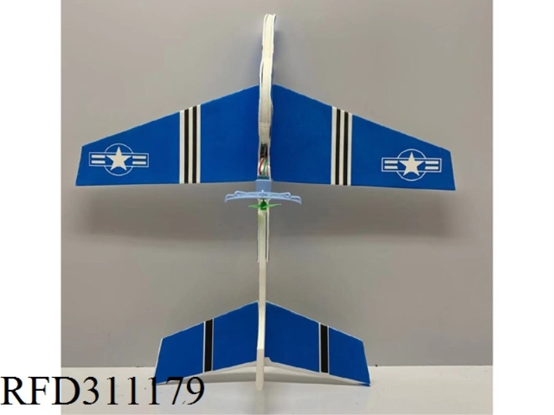 B/O HAND JETTISONS EPP AIRCRAFT WITH NOCTILUCENCE（INCLUDE）