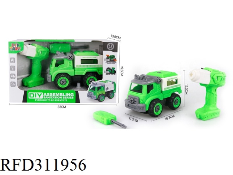 DIY ELECTRIC DRILL TRUCK