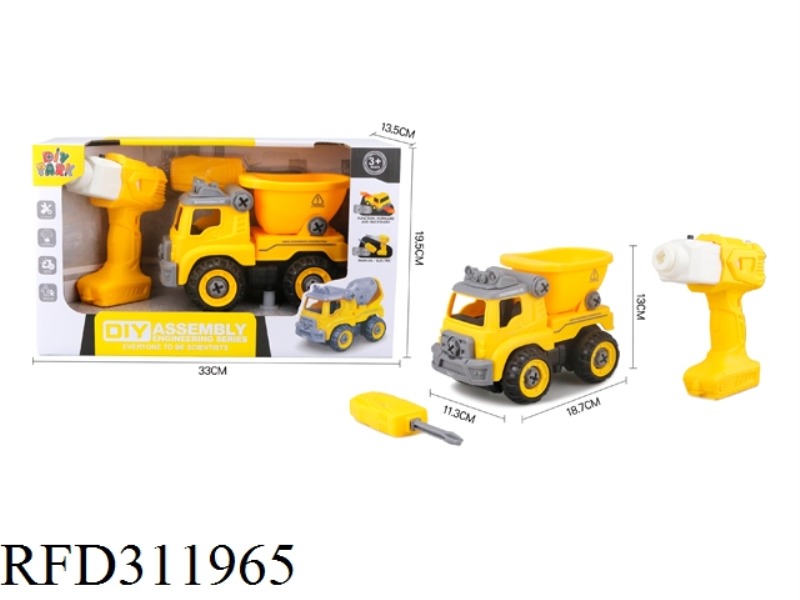 DIY ELECTRIC DRILL TRUCK