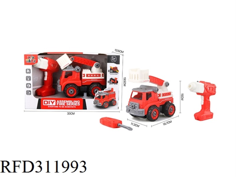 DIY REMOTE DRILL LADDER TRUCK