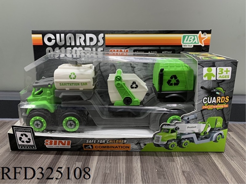 DIY THREE-IN-ONE SANITATION TRUCK