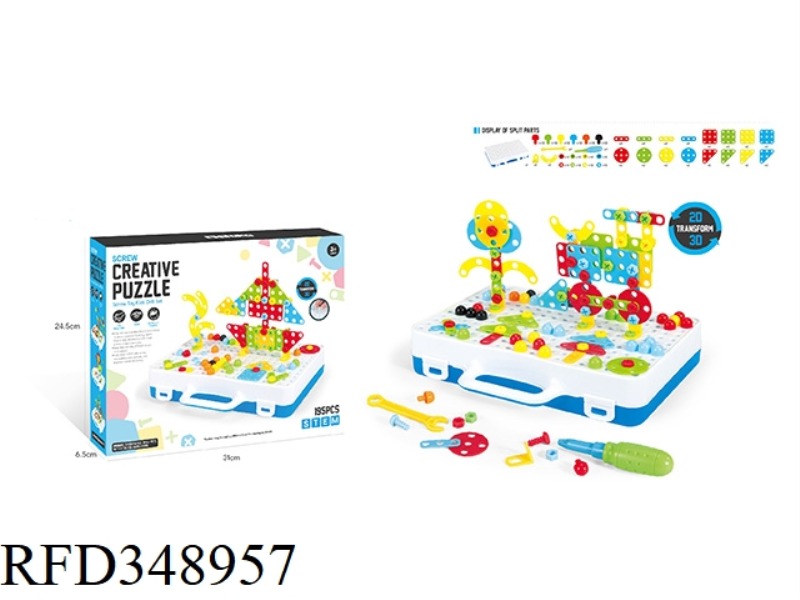 ASSEMBLED BUILDING BLOCKS