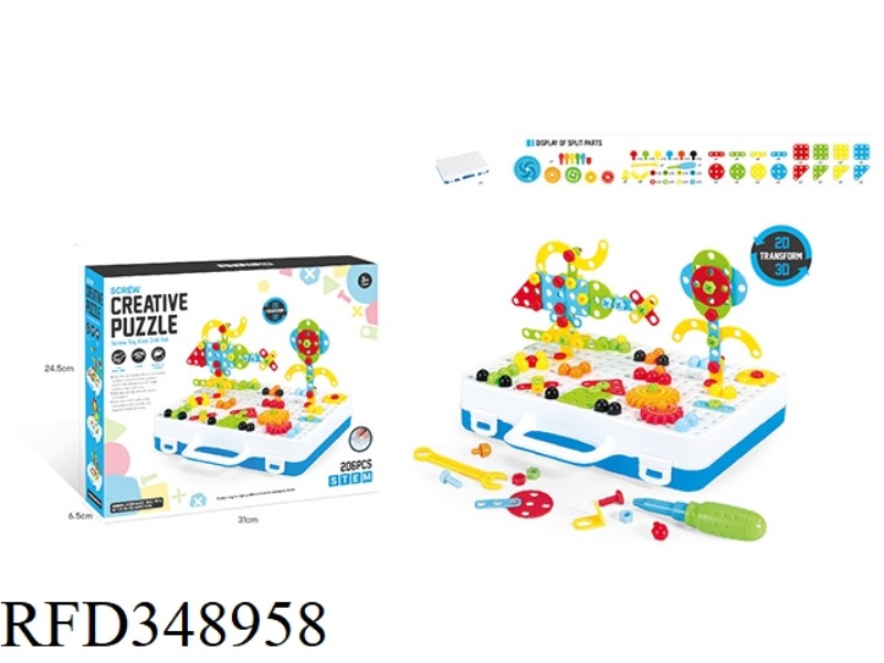 ASSEMBLED BUILDING BLOCKS