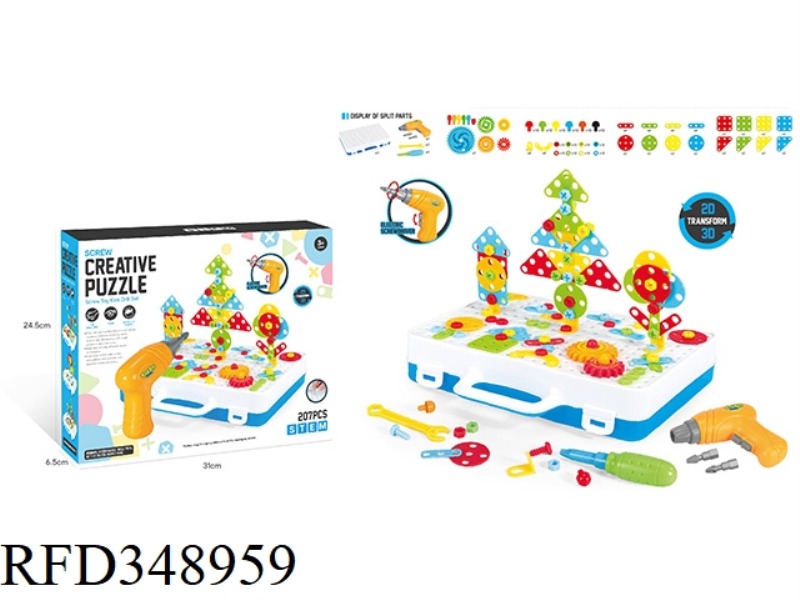 ASSEMBLED BUILDING BLOCKS