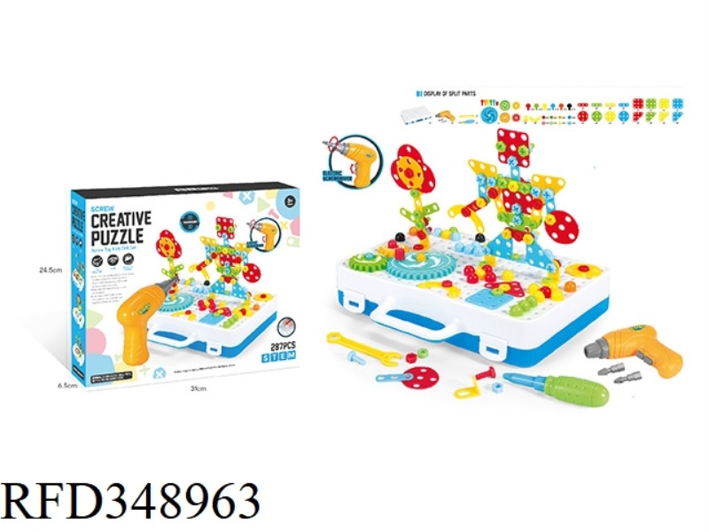 ASSEMBLED BUILDING BLOCKS