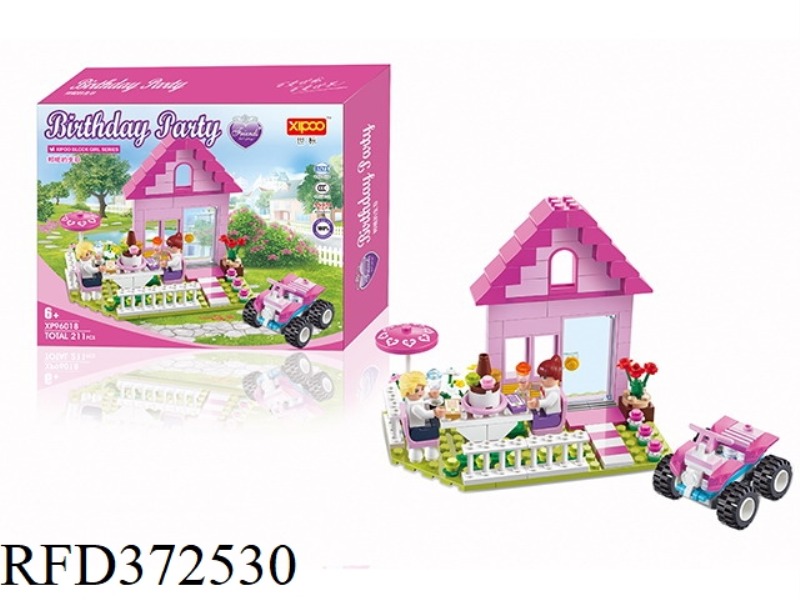 DIY BUILDING BLOCKS 211PCS