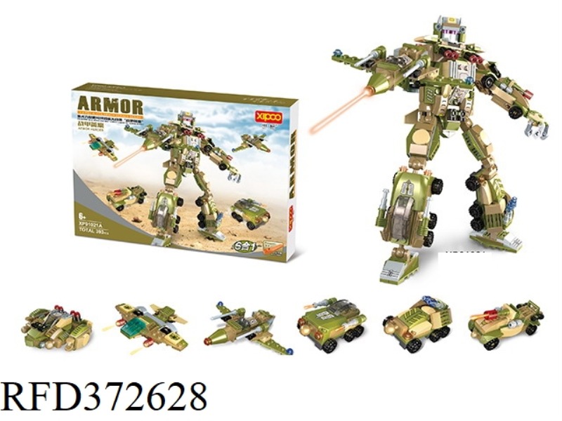 DIY BUILDING BLOCKS 393PCS