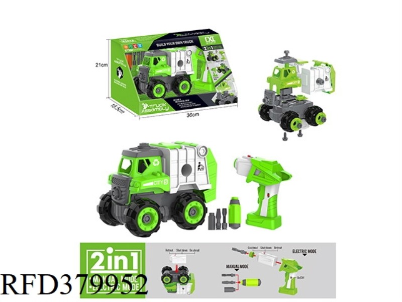 DIY SANITATION VEHICLE ELECTRIC