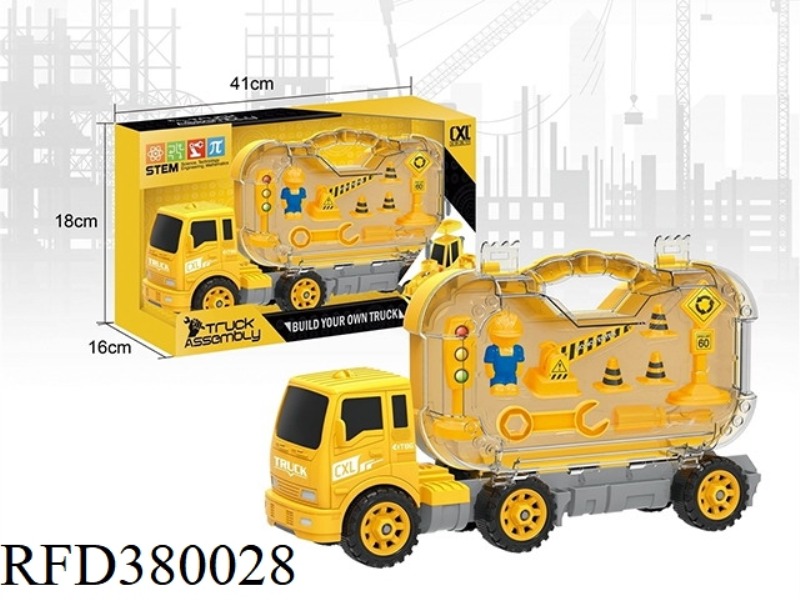 SELF-LOADING CONTAINER TRUCK