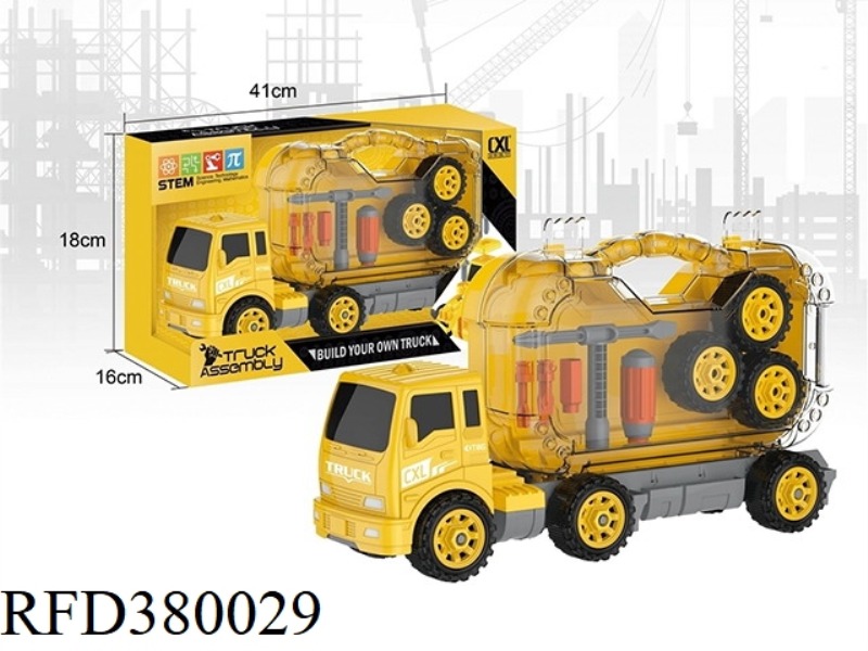SELF-LOADING CONTAINER TRUCK