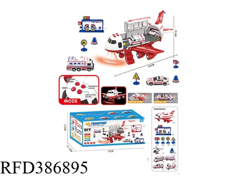 CHINA AIRCRAFT DIY COMBO SET (MEDICAL THEME)