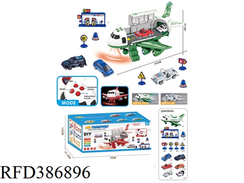 CHINA AIRCRAFT DIY COMBO SET (URBAN THEME)