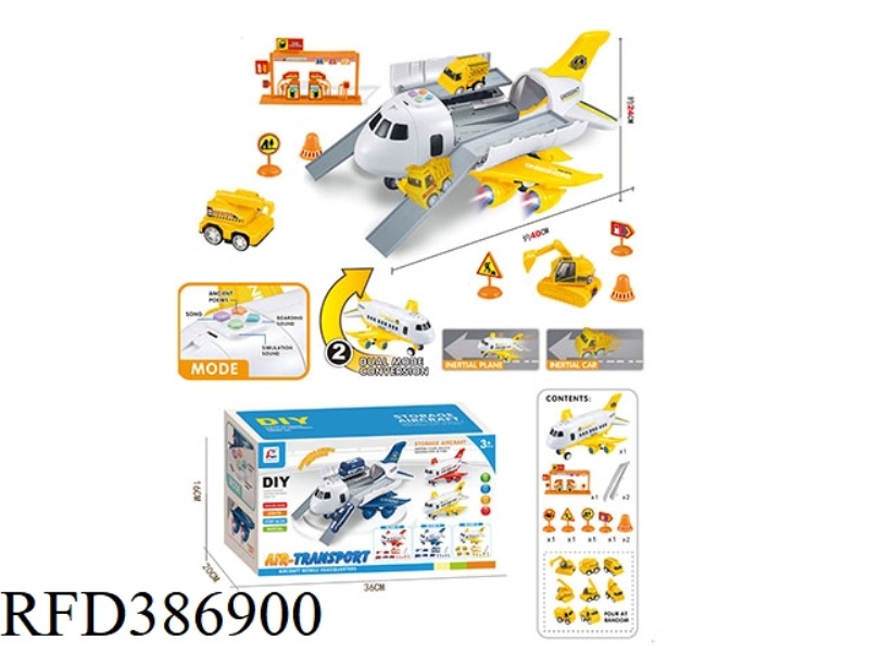 LARGE AIRCRAFT DIY SET (ENGINEERING THEME)