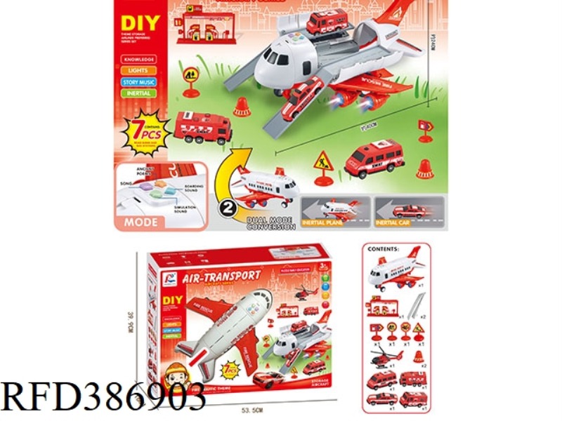 INERTIAL FIRE STORAGE AIRCRAFT DIY COMBO SET