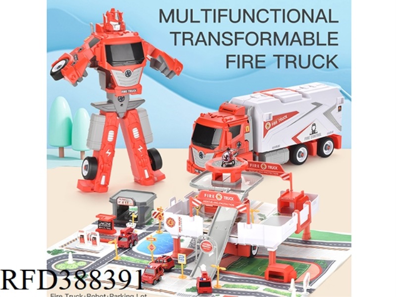 DISASSEMBLY AND ASSEMBLY OF DEFORMATION ROBOT FIRE STORAGE SET
