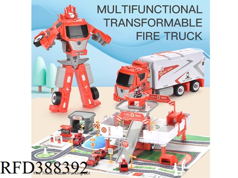 DISASSEMBLY AND ASSEMBLY OF DEFORMATION ROBOT FIRE STORAGE SET