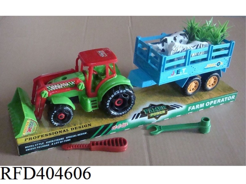 DISASSEMBLY AND ASSEMBLY OF FARMER VEHICLE ANIMALS (WITH TOOLS)