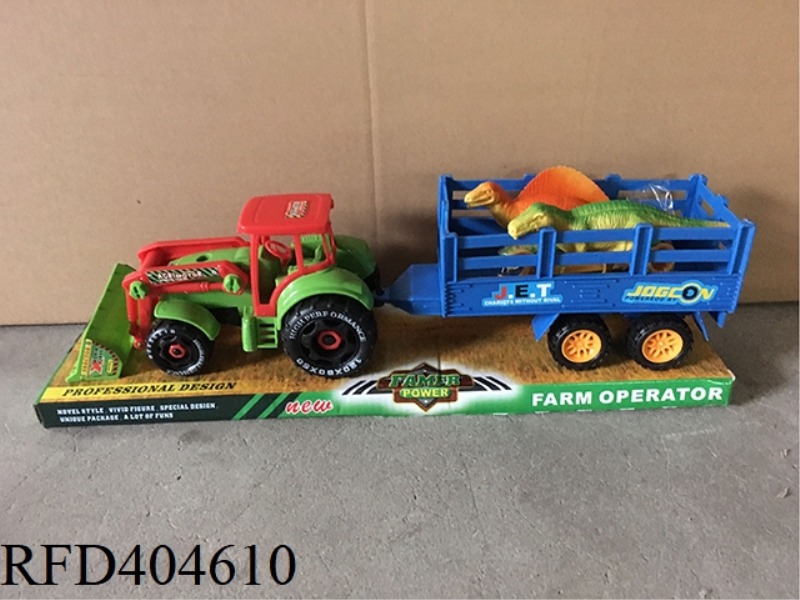 SLIDING DISASSEMBLY AND ASSEMBLY OF FARMER'S VEHICLE-MOUNTED ANIMAL WITH TOOLS