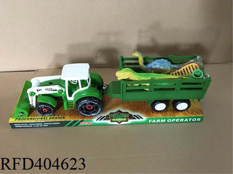 SLIDING AND DISASSEMBLING FARMER'S VEHICLE-MOUNTED ANIMALS