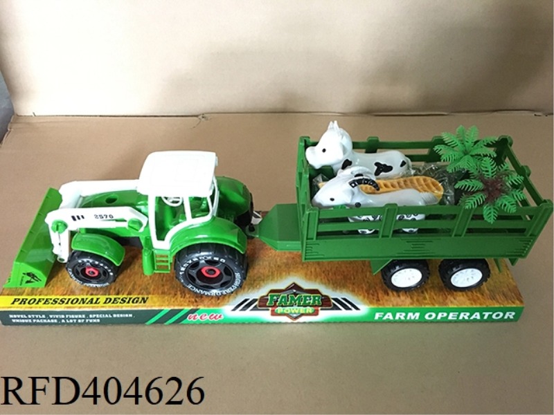 SLIDING AND DISASSEMBLING FARMER'S VEHICLE-MOUNTED ANIMALS