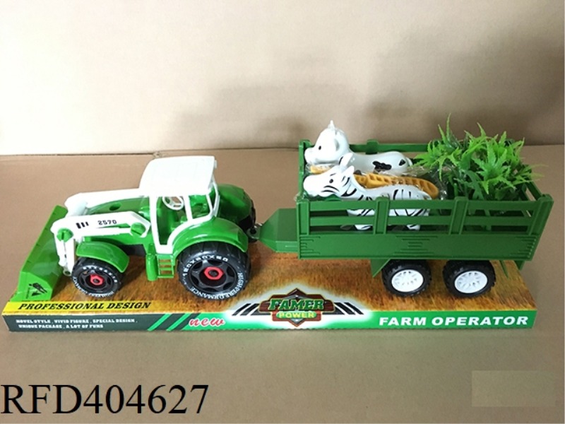 SLIDING AND DISASSEMBLING FARMER'S VEHICLE-MOUNTED ANIMALS