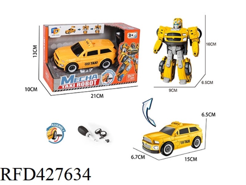 DIY ASSEMBLED MORPHING TAXI