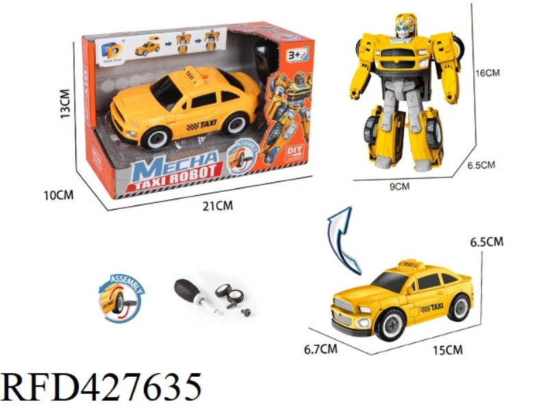 DIY ASSEMBLED MORPHING TAXI
