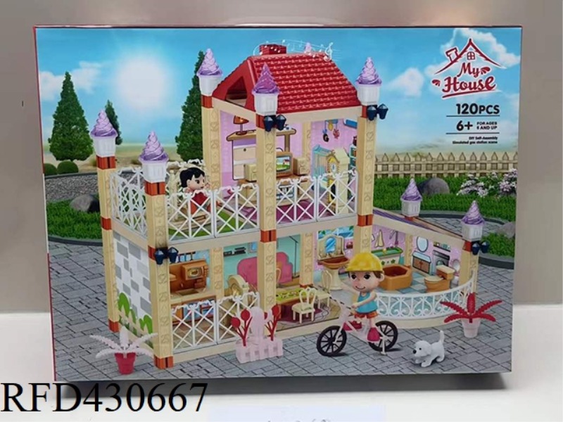 DIY ASSEMBLED SCENE VILLA