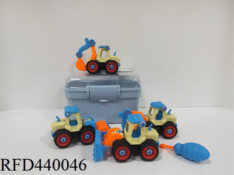 DISASSEMBLY AND ASSEMBLY OF ENGINEERING VEHICLES