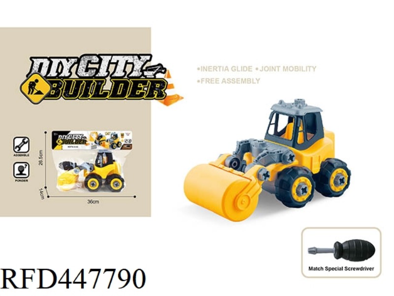 DISASSEMBLY AND ASSEMBLY OF ROLLER