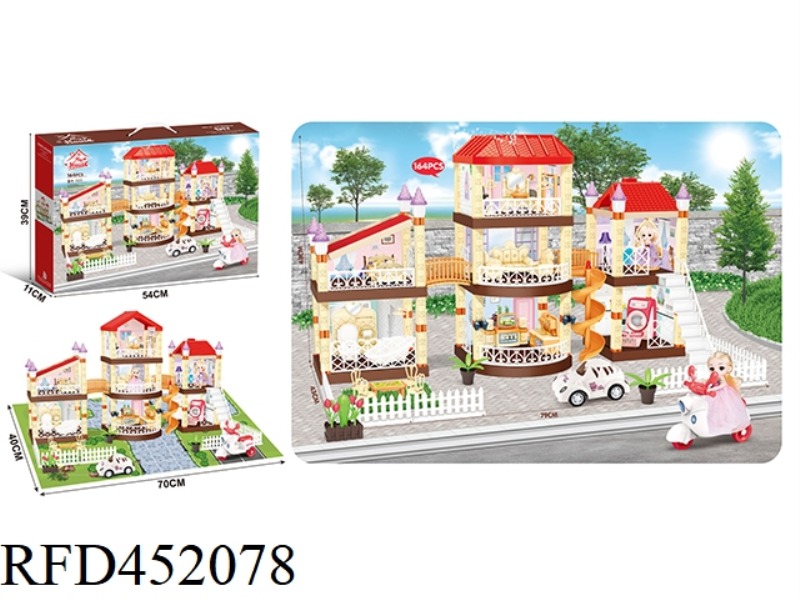 DIY ASSEMBLED SCENE MUSIC VILLA