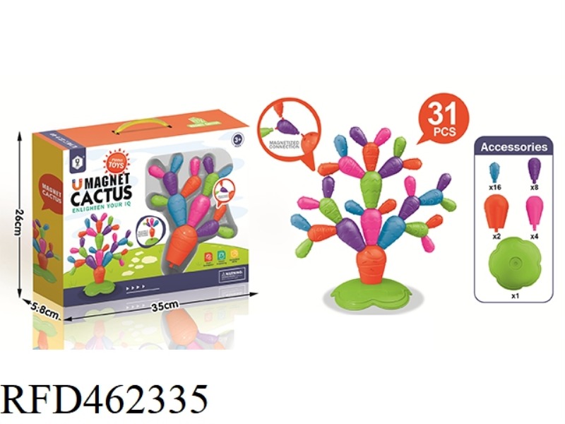 MAGNETIC CACTUS (29PCS)