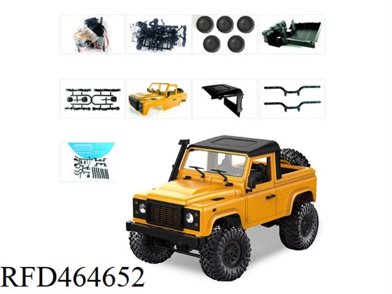 FOUR-WHEEL-DRIVE CLIMBING OFF-ROAD VEHICLE KIT VERSION