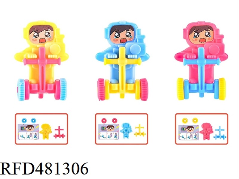 DIY SELF-LOADING BALANCE CAR, 3 COLORS RANDOMLY MIXED