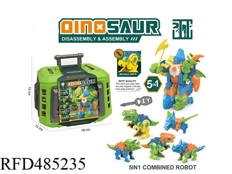 ASSEMBLED MECHANICAL DINOSAUR