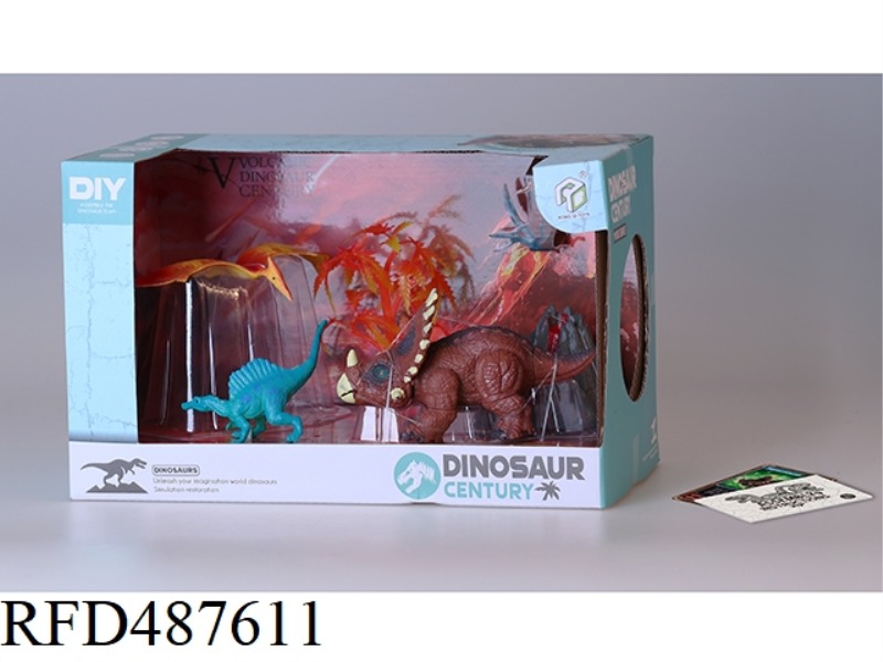 PUZZLE ASSEMBLED DINOSAUR (6 MIXED)