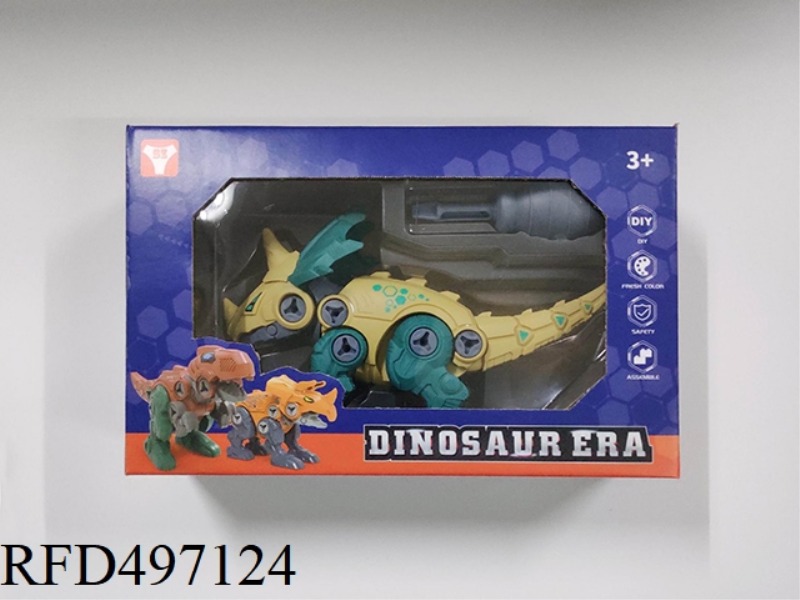 ASSEMBLING DINOSAURS (BOXED)