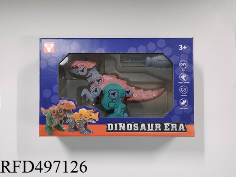 ASSEMBLING DINOSAURS (BOXED)