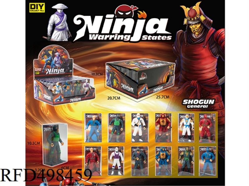 ASSEMBLE 24 PIECES OF NINJA