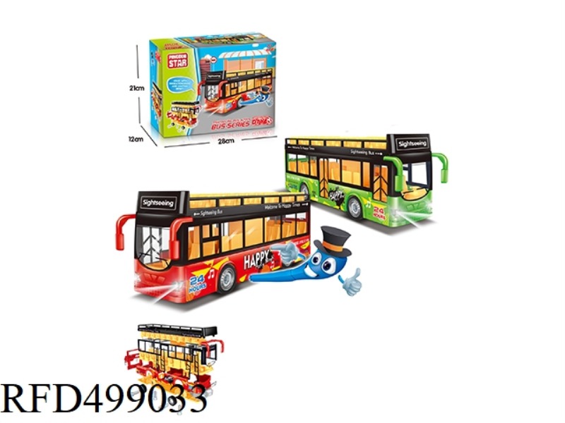 MANUALLY ASSEMBLE THE TOUR BUS