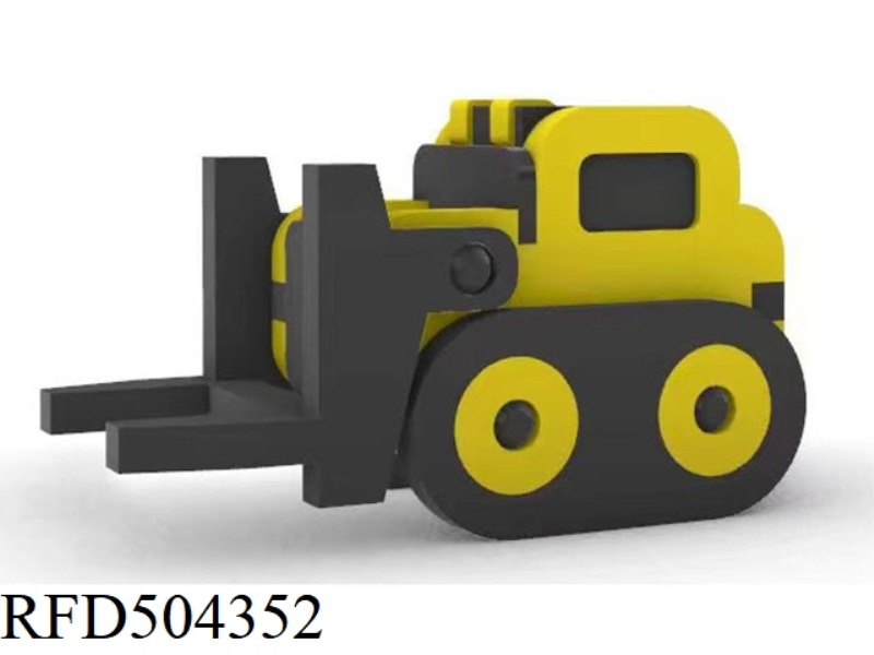 3D THREE-DIMENSIONAL EVA ASSEMBLY - FORKLIFT (28PCS)