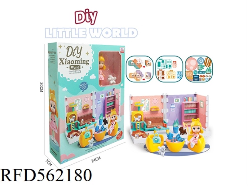 SMALL TEA WORLD ASSEMBLY TOY