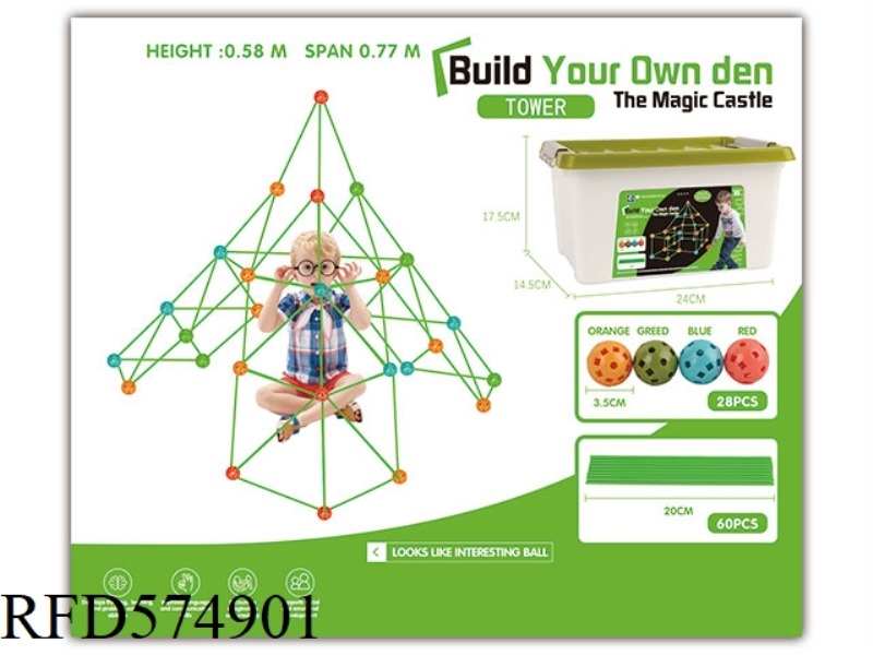 PUZZLE CHANGING SHAPE MOSAIC TOYS 88PCS