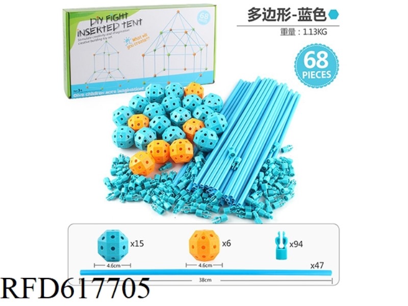 POLYGON (BLUE AND GREEN ARE NOT MIXED)