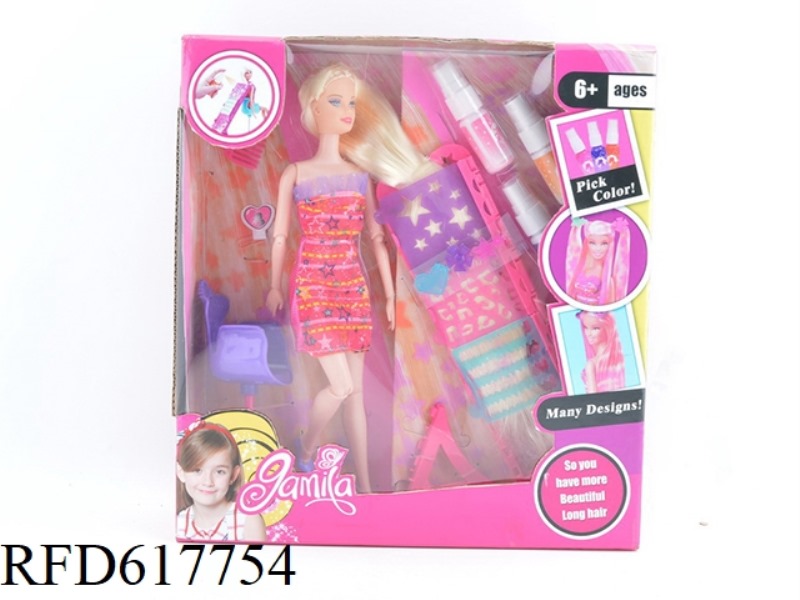 DIY HAIR DYE HAIRDRESSING BARBIE