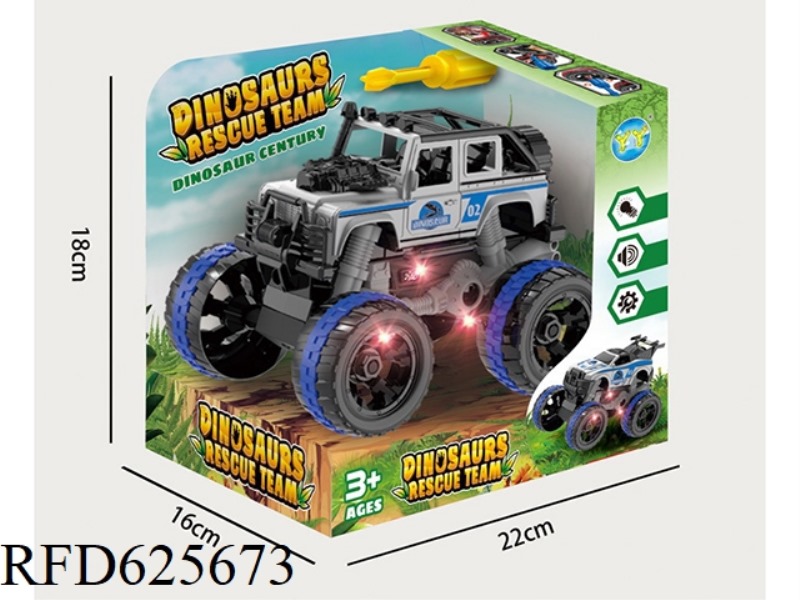 DIY DISASSEMBLY SLIDING LARGE BEACH OFF-ROAD, WITH LIGHT AND SOUND
