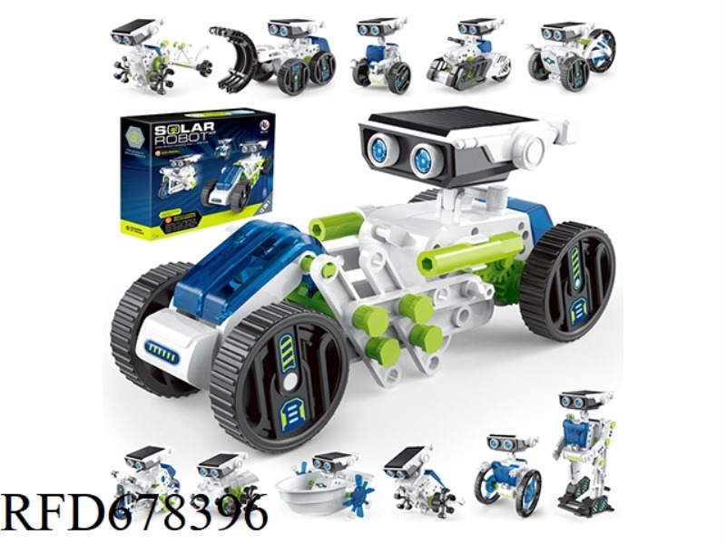 DIY SELF-INSTALLATION OF 12-IN-ONE SOLAR ROBOT